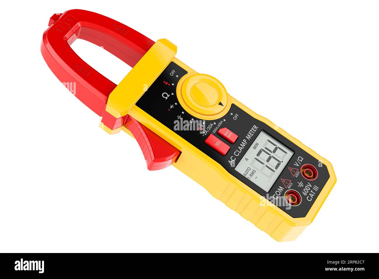 Digital Clamp Meter Multimeter, DC AC Voltage Diode Continuity Tester