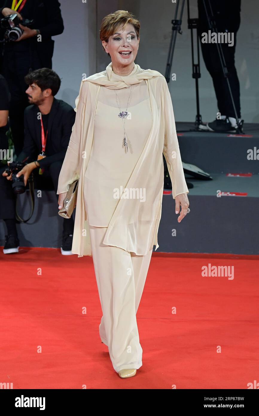 Venice Lido, Italy. 03rd Sep, 2023. Edwige Fenech attends the red carpet of the movie The Killer at 80 Venice Film Festival at Palazzo del Cinema. Credit: SOPA Images Limited/Alamy Live News Stock Photo