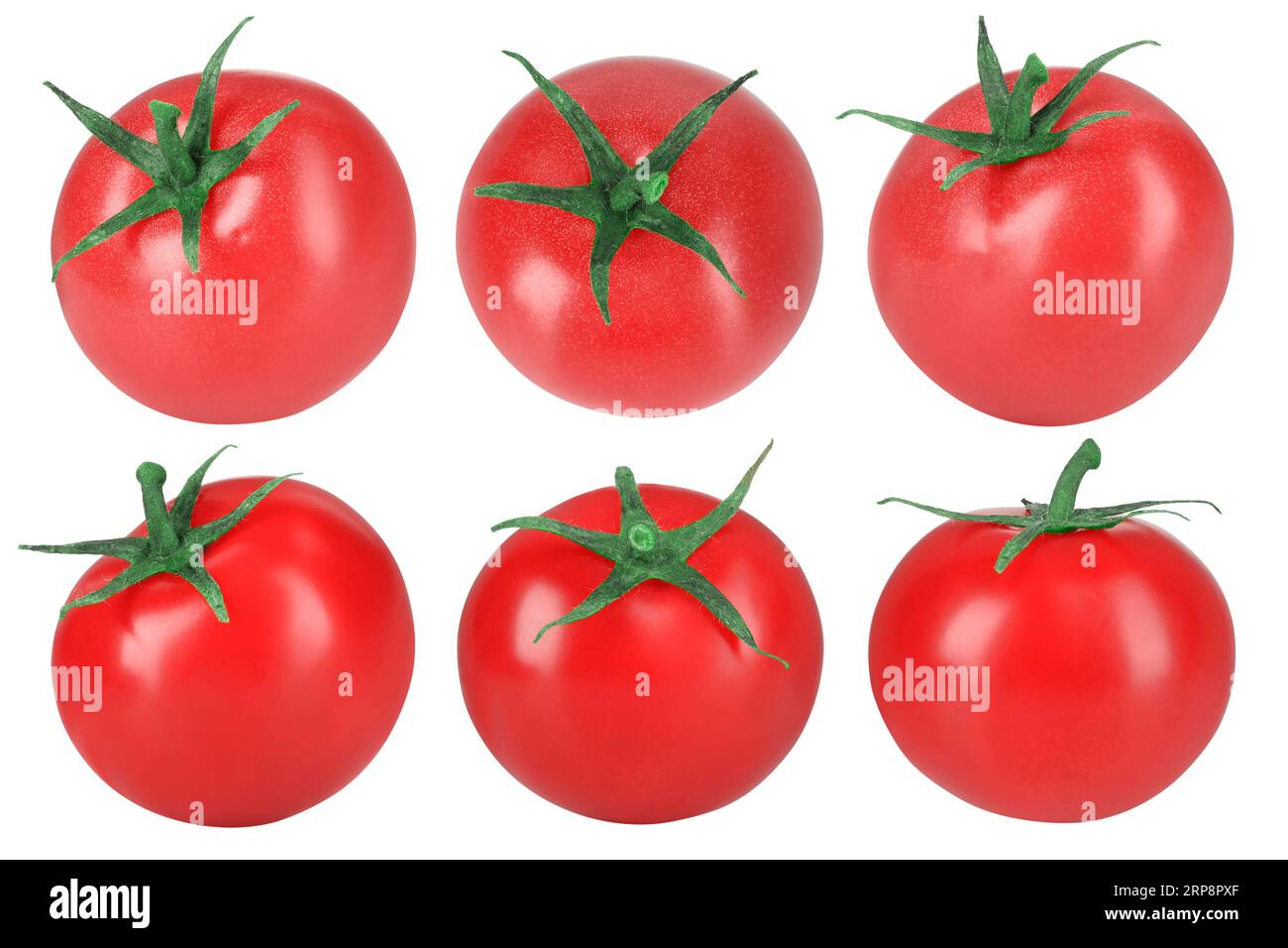 Set of fresh ripe cherry tomatoes isolated on white Stock Photo - Alamy