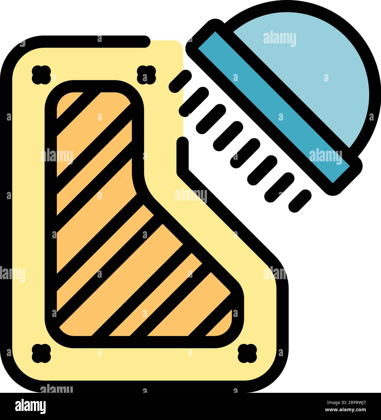 Interior car shower icon outline vector. Auto service. Clean window