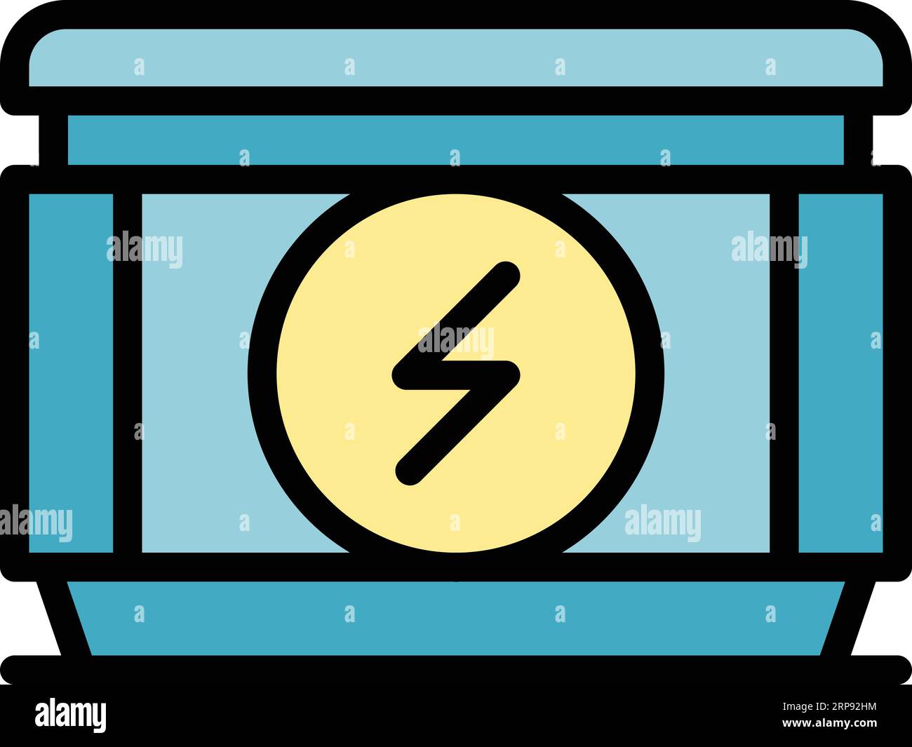 Large static machine Stock Vector Images - Alamy