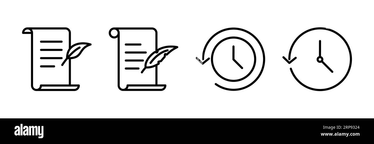 History icon vector. redo history icon Stock Vector Image & Art Alamy