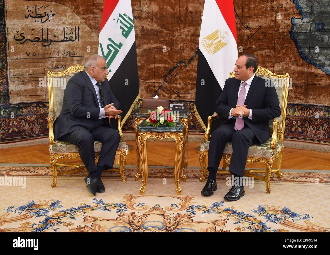 Prime minister of iraq visit hi-res stock photography and images - Alamy