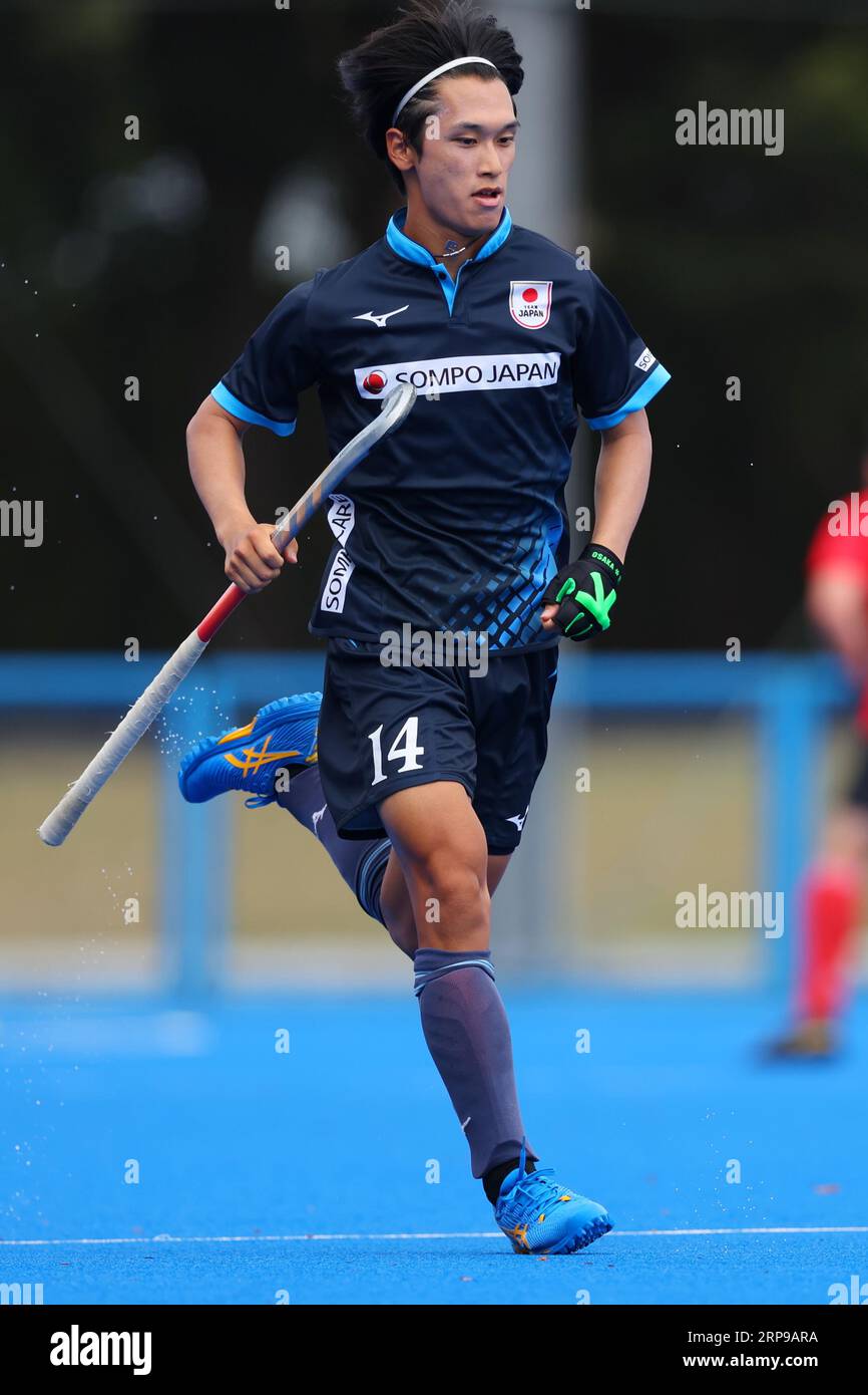 Oi Hockey Stadium Main Pitch, Tokyo, Japan. 3rd Sep, 2023. Raiki Fujishima (JPN), SEPTEMBER 3, 2023 - Hockey : International Friendly Match between Japan 2-4 Canada at Oi Hockey Stadium Main Pitch, Tokyo, Japan. Credit: Naoki Nishimura/AFLO SPORT/Alamy Live News Stock Photo