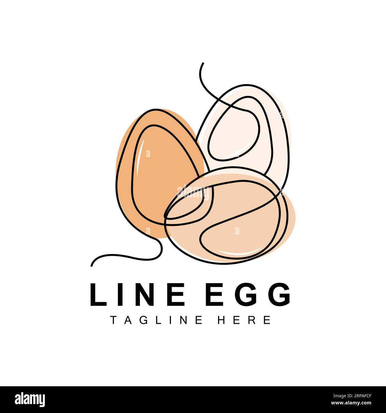 Egg logo design template. Natural Food Vector Of Egg Laying Animals