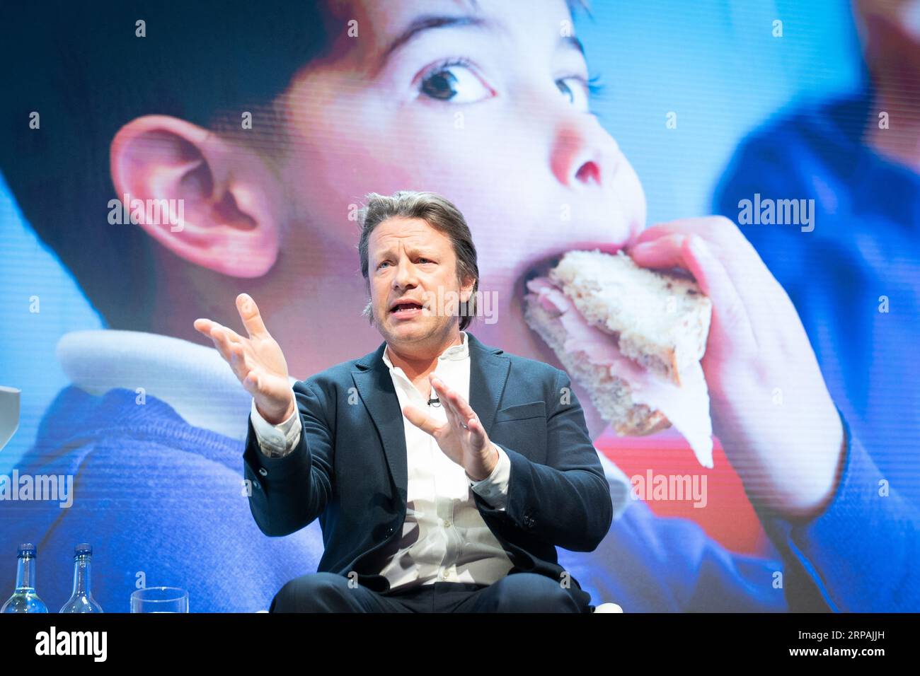 File photo dated 18/07/23 of Jamie Oliver who has called for child health to be put above politics as a survey suggested the majority of both Conservative and Labour voters are in favour of extending free school meals to more children in England. Stock Photo