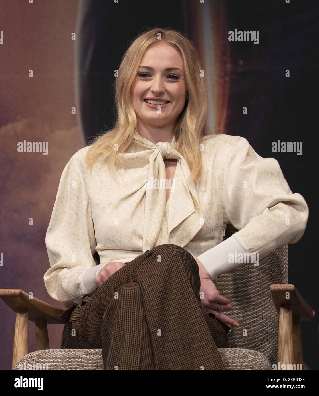 (190527) -- SEOUL, May 27, 2019 -- Actress Sophie Turner attends a press conference to promote the movie X-Men: Dark Phoenix in Seoul, South Korea, May 27, 2019. The movie will be released in South Korea on June 5. ) SOUTH KOREA-SEOUL-MOVIE- X-MEN: DARK PHOENIX -PROMOTION LeexSang-ho PUBLICATIONxNOTxINxCHN Stock Photo