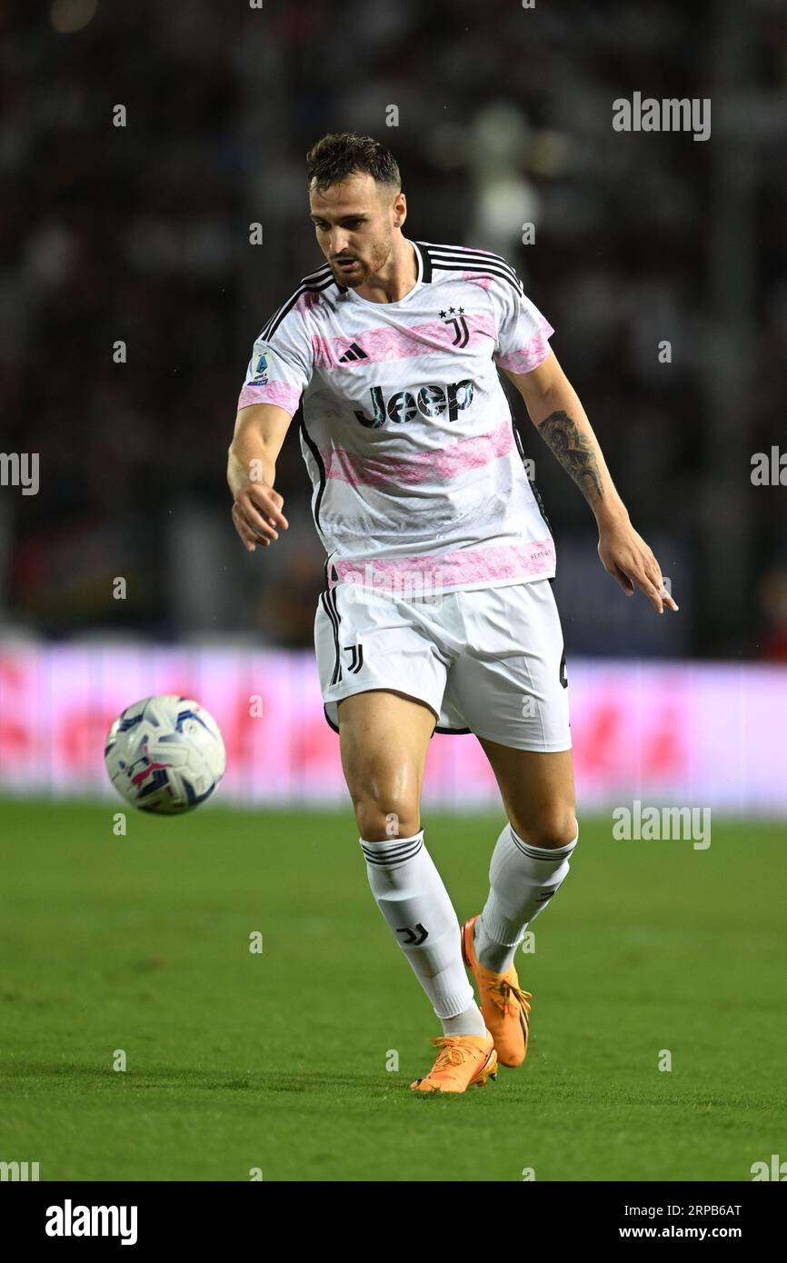 Federico Gatti (Juventus) during the Italian "Serie A" match between Empoli  0-2 Juventus at Carlo Castellani Stadium on September 3, 2023 in Empoli,  Italy. Credit: Maurizio Borsari/AFLO/Alamy Live News Stock Photo - Alamy