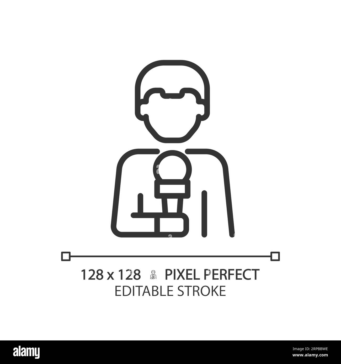 Black reporter Black and White Stock Photos & Images Alamy