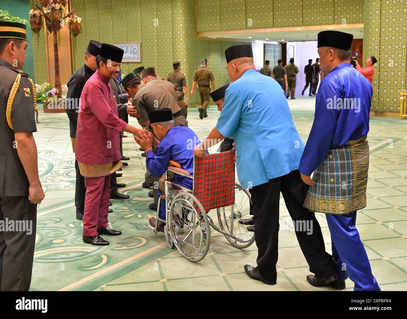 (190608) -- BANDAR SERI BEGAWAN, June 8, 2019 -- Brunei s Sultan