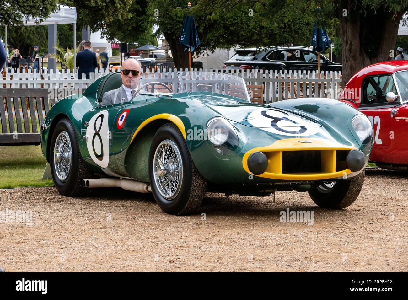 Aston Martin DB3S at the Concours of Elegance at Hampton Court Palace London UK 2023 Stock Photo