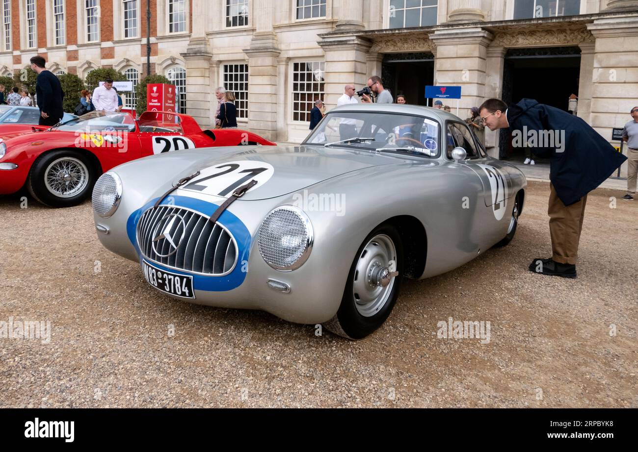 Mercedes-Benz W194 Coupe at the Concours of Elegance at Hampton Court Palace London UK 2023 Stock Photo