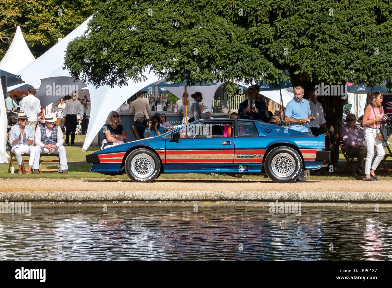 Lotus Esrit Turbo at the Concours of Elegance at Hampton Court Palace London UK 2023 Stock Photo