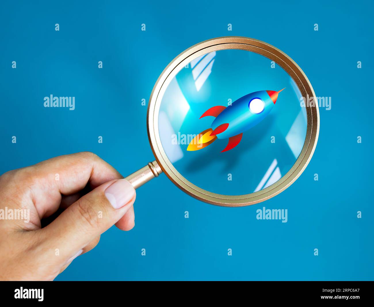 3d rocket launch marketing hi-res stock photography and images - Alamy