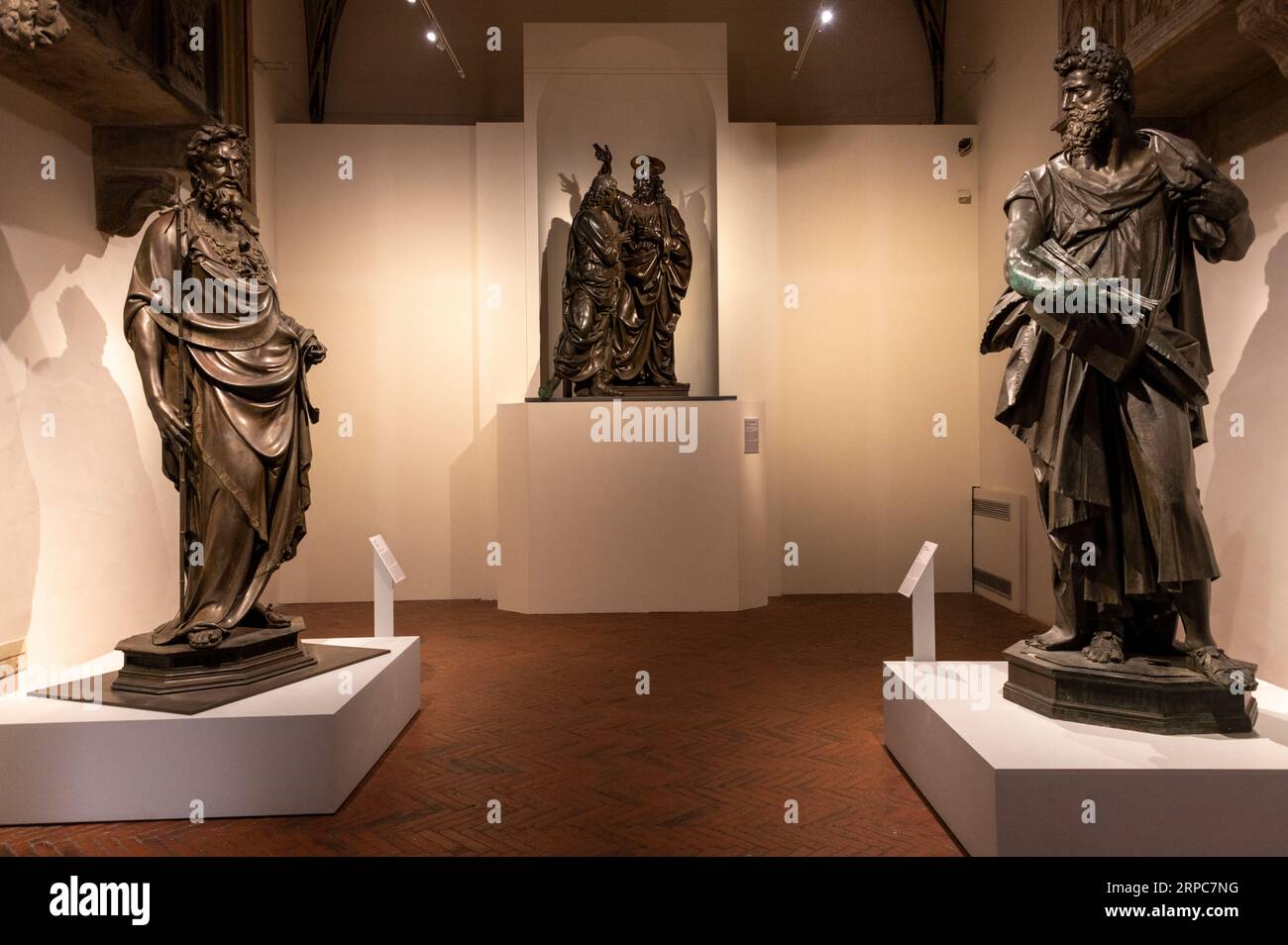 The three sculptures are of the greatest masterpieces of Renaissance