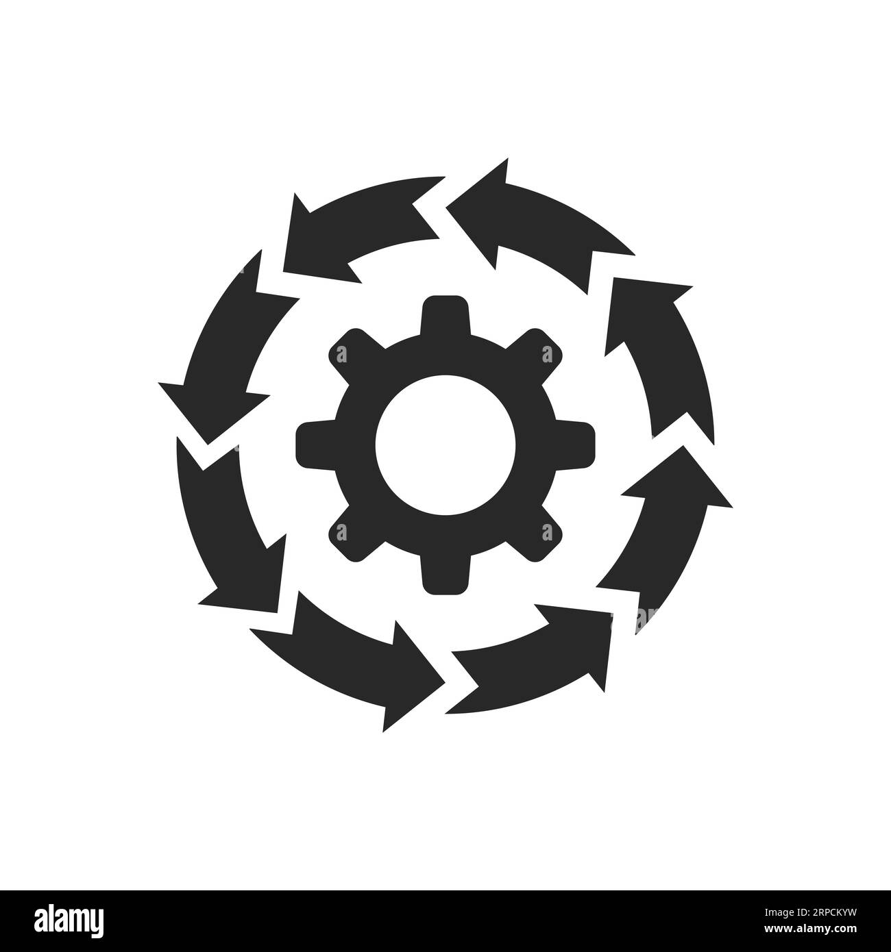 Agile process development growth icon Stock Vector Image & Art - Alamy