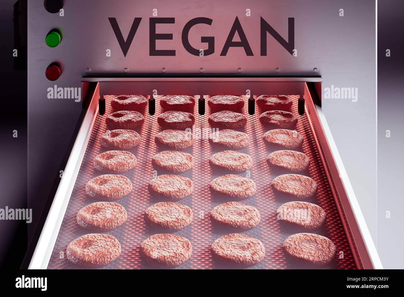 Vegan Meat Factory Production Line with PlantBased Burger Patties and