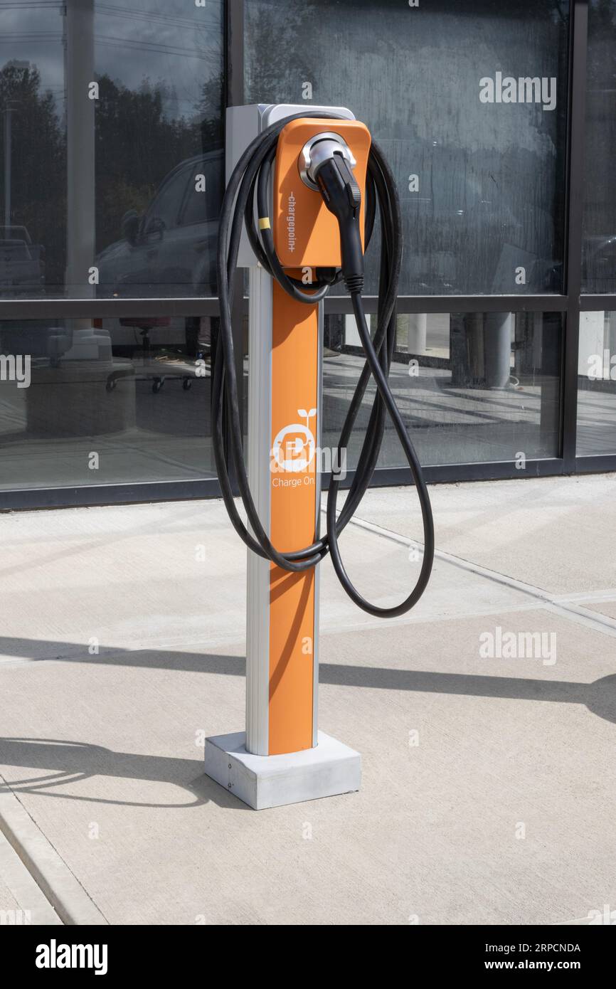 Indianapolis September 3, 2023 ChargePoint EV Electric Vehicle