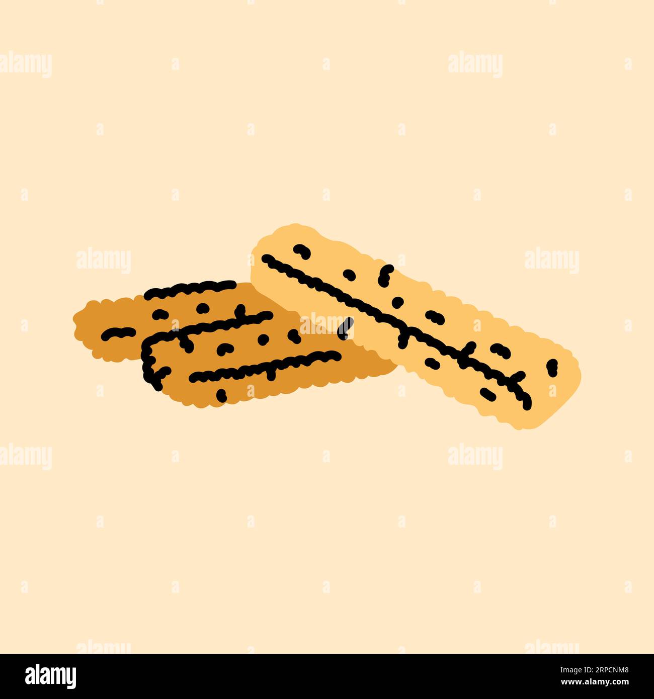 Breaded leaf Stock Vector Images - Alamy