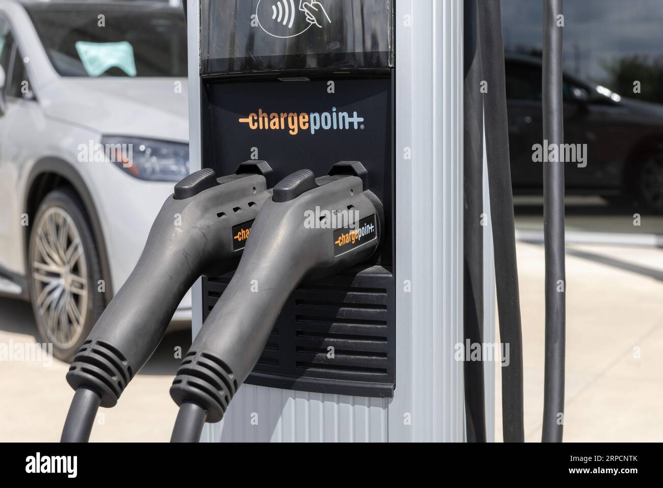 Indianapolis September 3 2023 ChargePoint EV Electric Vehicle Indianapolis September 3 2023 ChargePoint EV Electric Vehicle