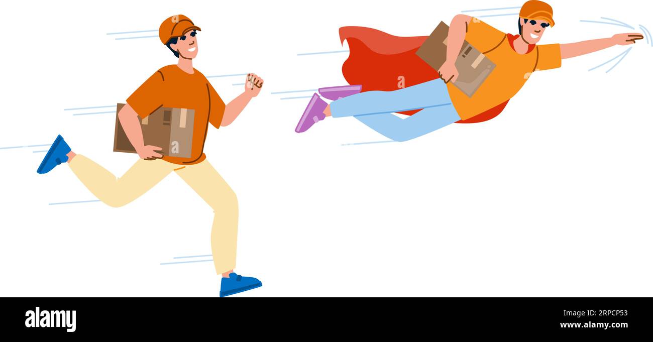 shipment courier express vector Stock Vector Image & Art Alamy