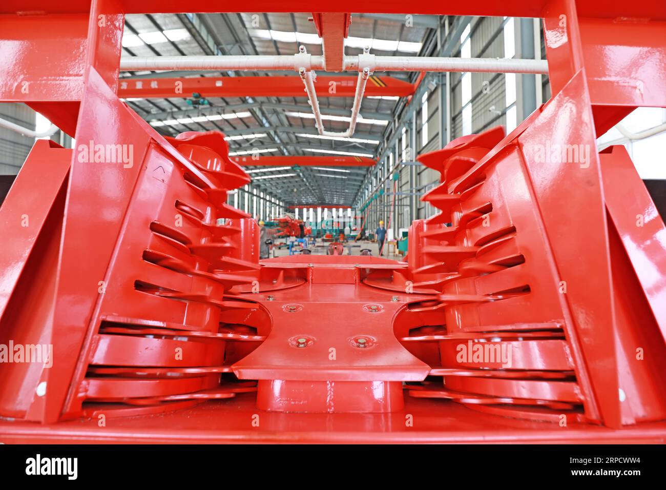 Luannan County, China - June 21, 2019: The parts of the forage ...