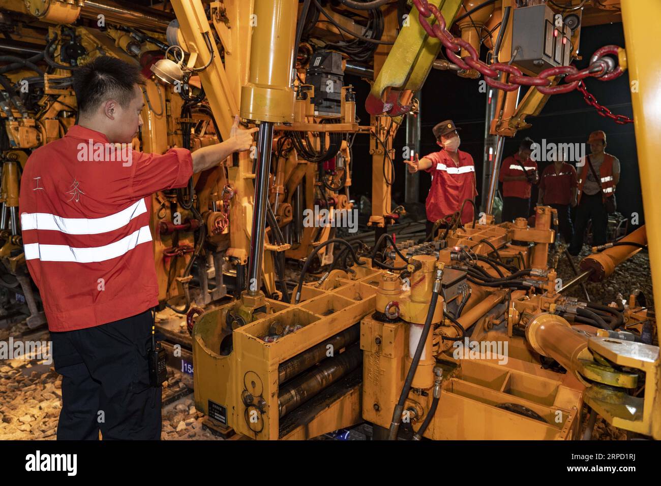 Continuous rail railway hi-res stock photography and images - Page