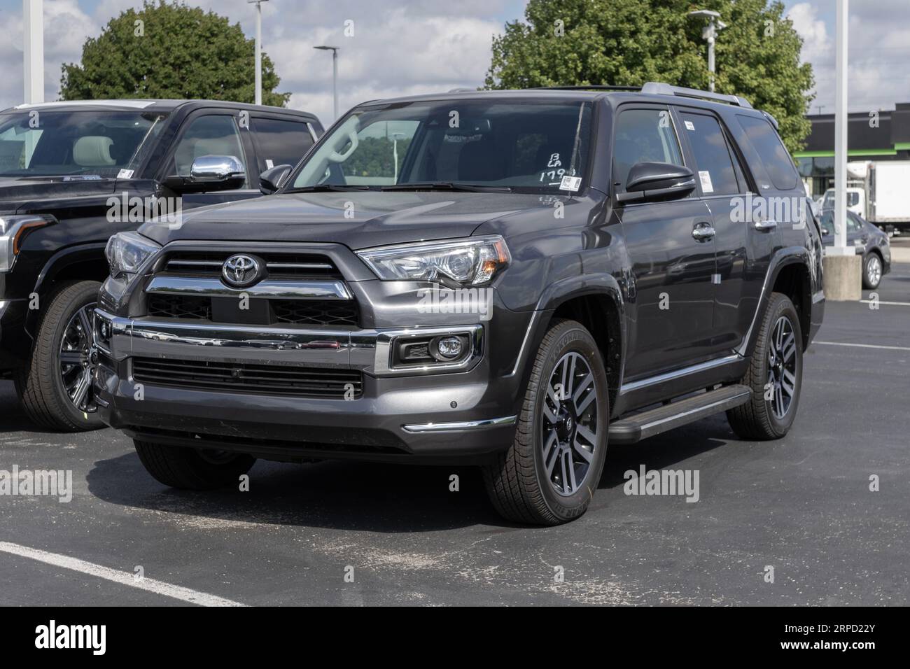 Indianapolis September 3, 2023 Toyota 4Runner display at a