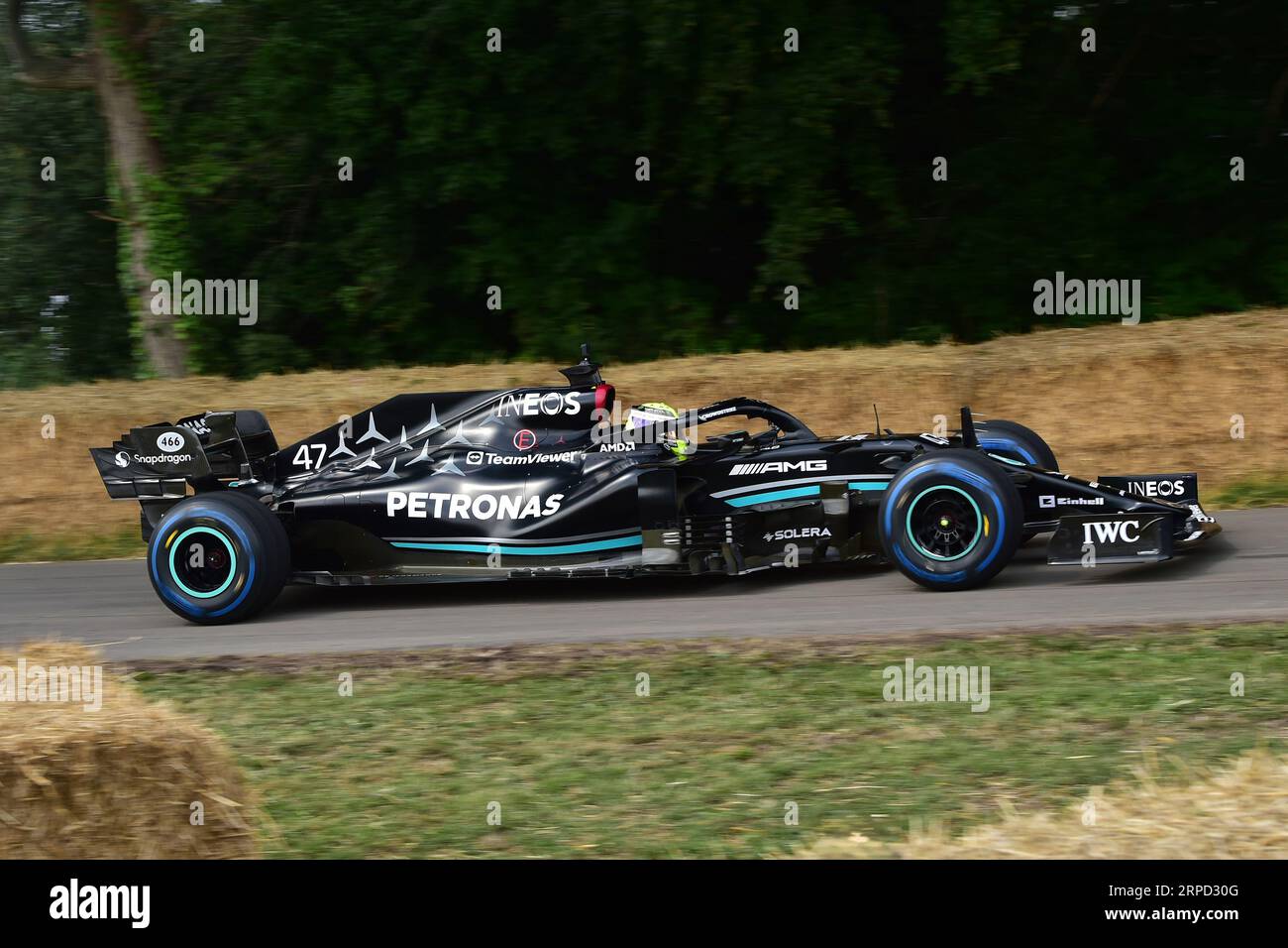 Esteban Gutierrez, Mercedes-AMG F1 W12 E Performance, Grand Prix Greats, Grand Prix Greats, Grand Prix cars from the purely fossil fuel powered mechan Stock Photo