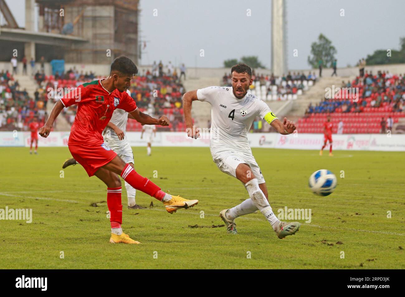 Bangladesh played out a goalless draw in the first of the two FIFA