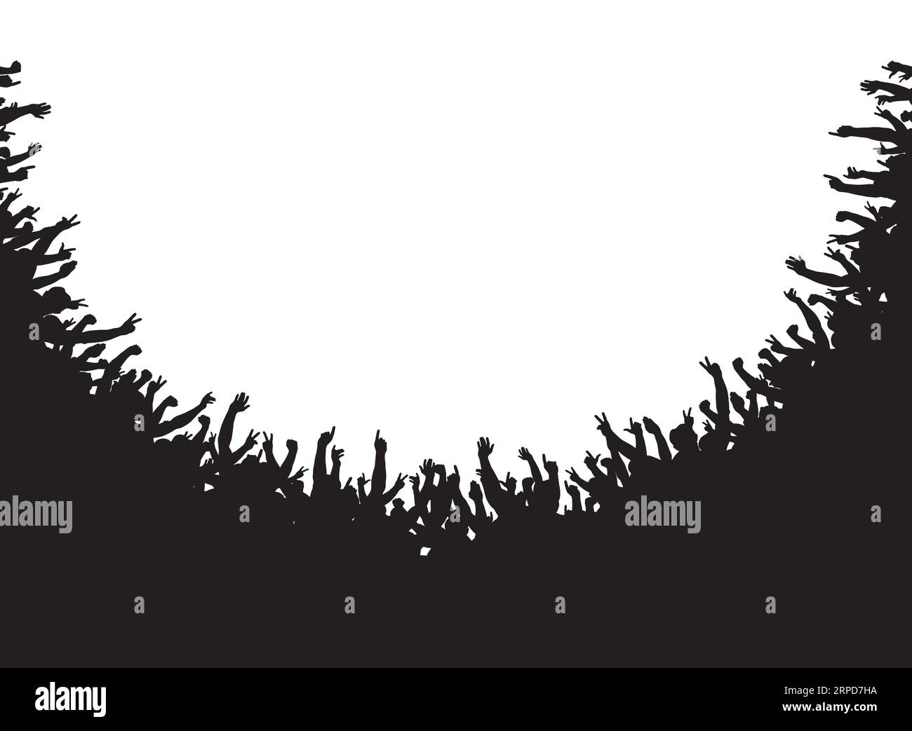 Crowd amphitheater Royalty Free Vector Image Stock Vector Image & Art