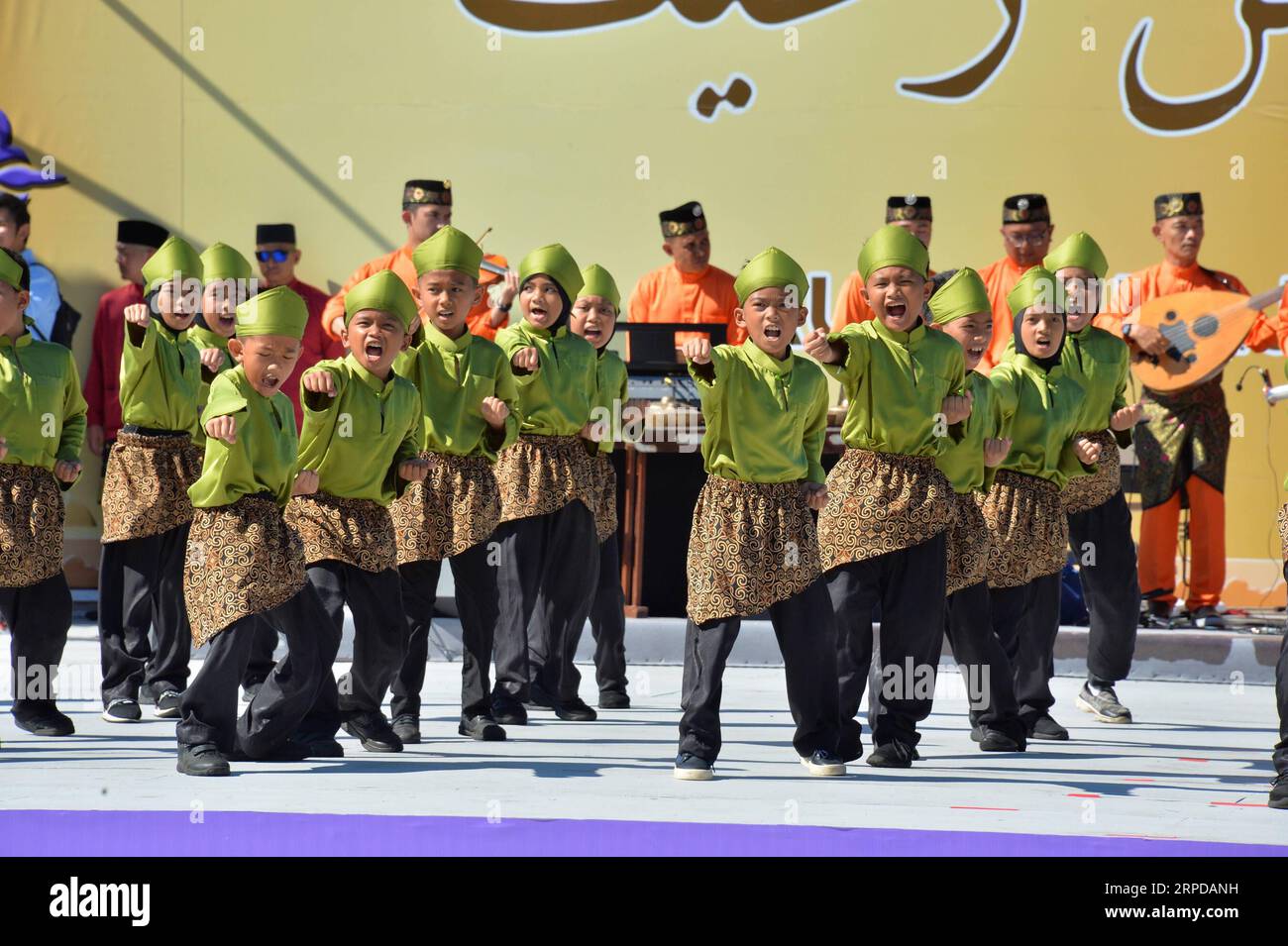 (190728) -- BANDAR SERI BEGAWAN, July 28, 2019 -- Children perform
