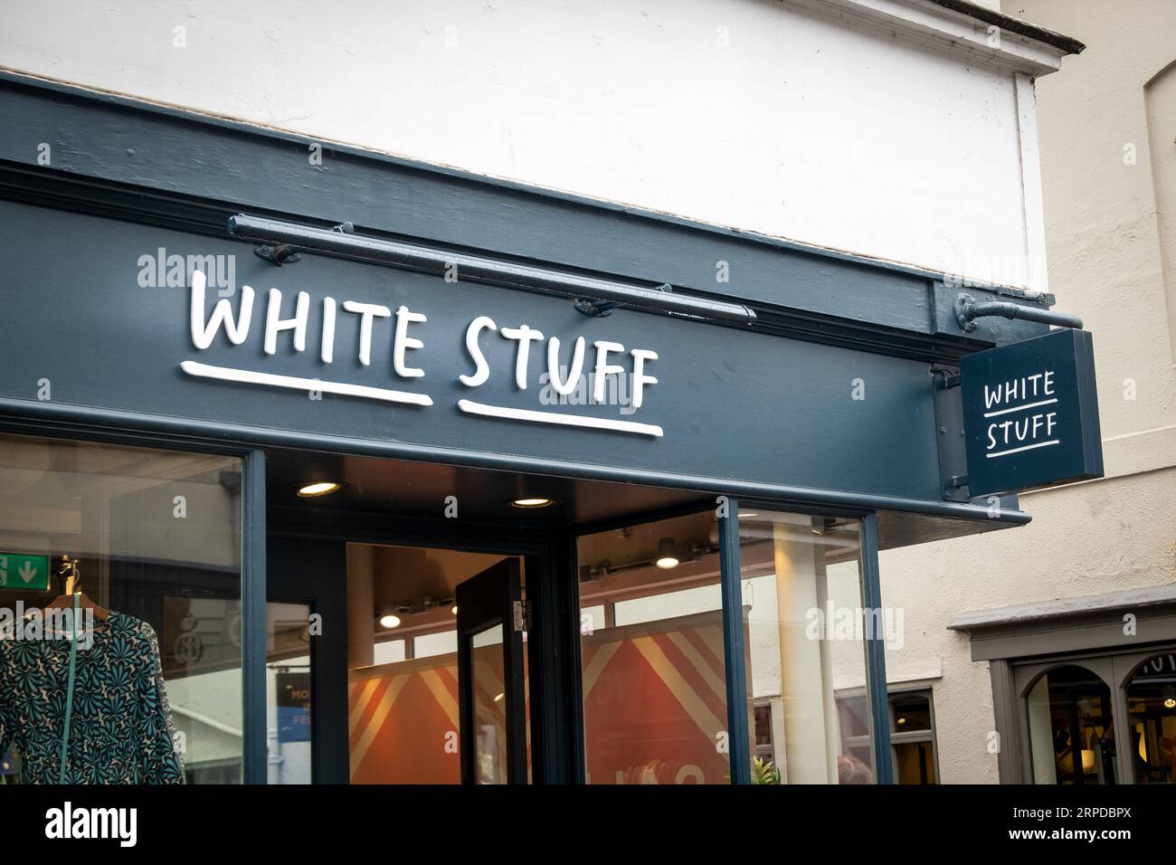 GUILDFORD, SURREY, UNITED KINGDOM AUGUST 31, 2023 White Stuff shop on Guildford high street, a