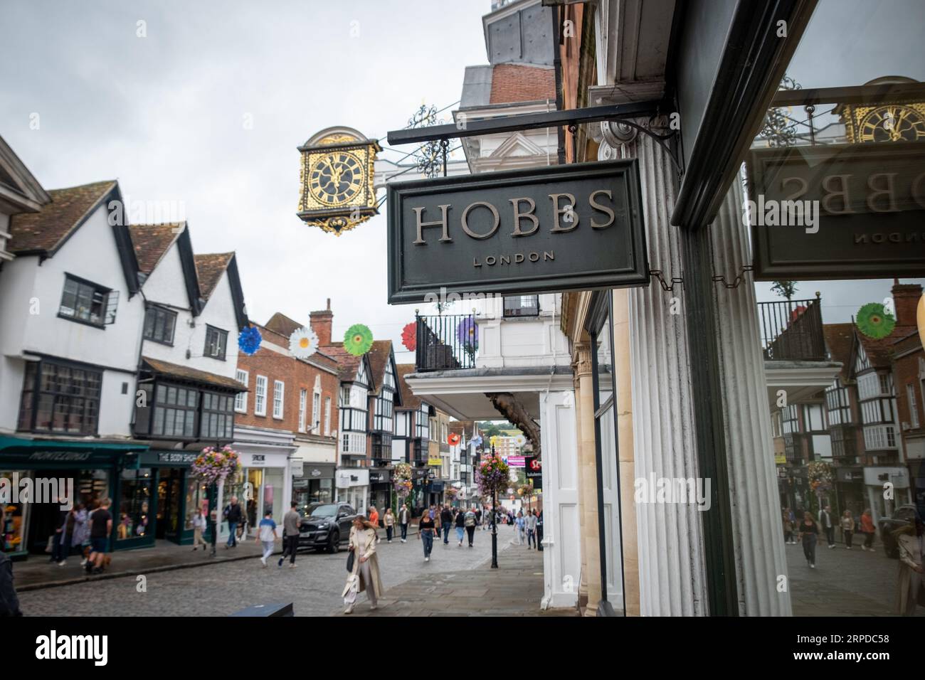 GUILDFORD, SURREY, UNITED KINGDOM AUGUST 31, 2023 Guildford High