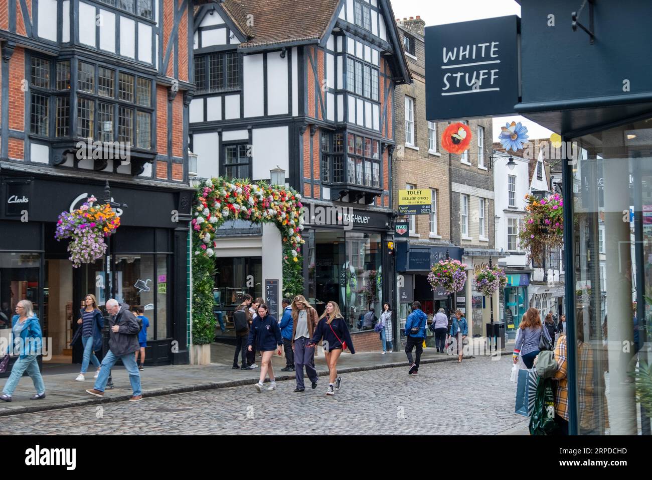 GUILDFORD, SURREY, UNITED KINGDOM AUGUST 31, 2023 Guildford High