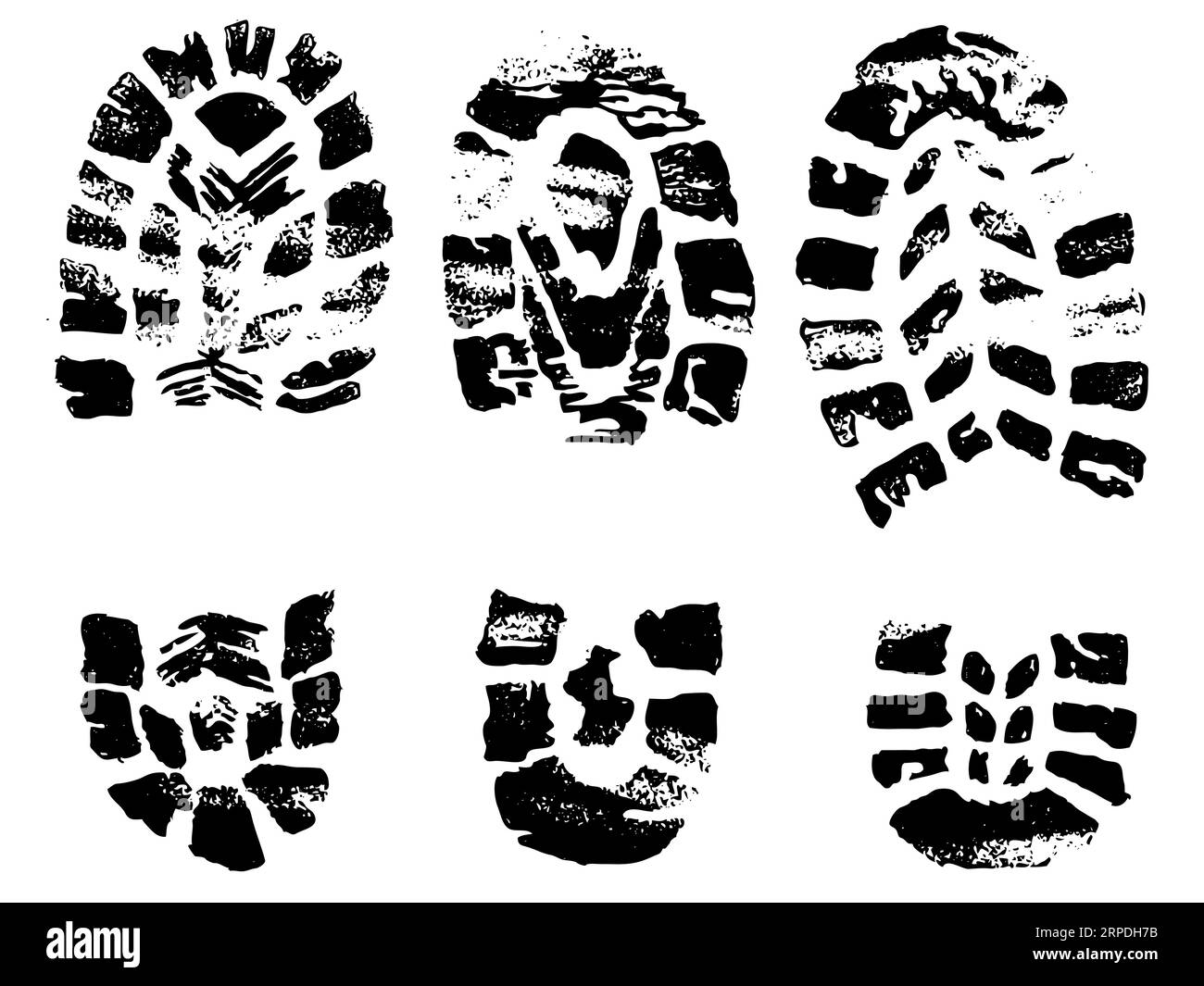 Set of black crosses stamps Royalty Free Vector Image Stock Vector