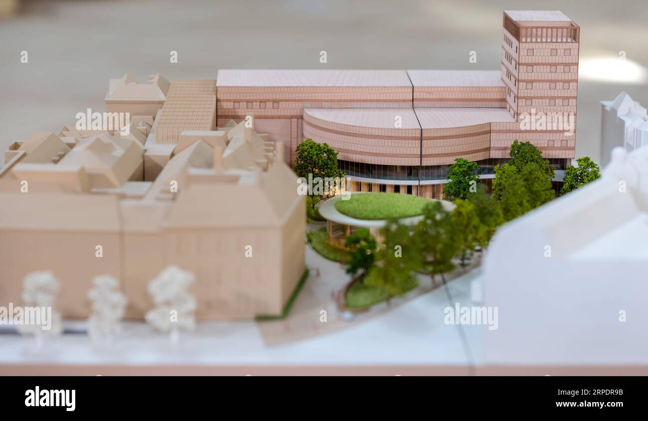 THE HAGUE - The presentation of the design for the new public entrance ...