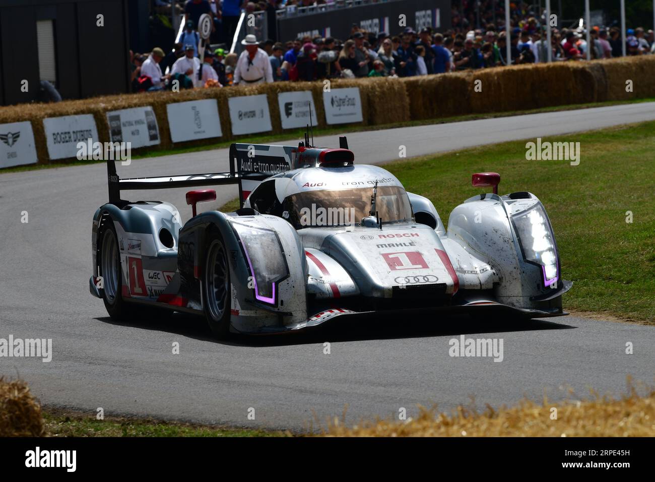 Benoit Treluyer, Audi R18 E-Tron Quattro, Le Mans 24 Hours Centenary, Le Mans 100 Years, a fitting tribute to one of the worlds most iconic races the Stock Photo
