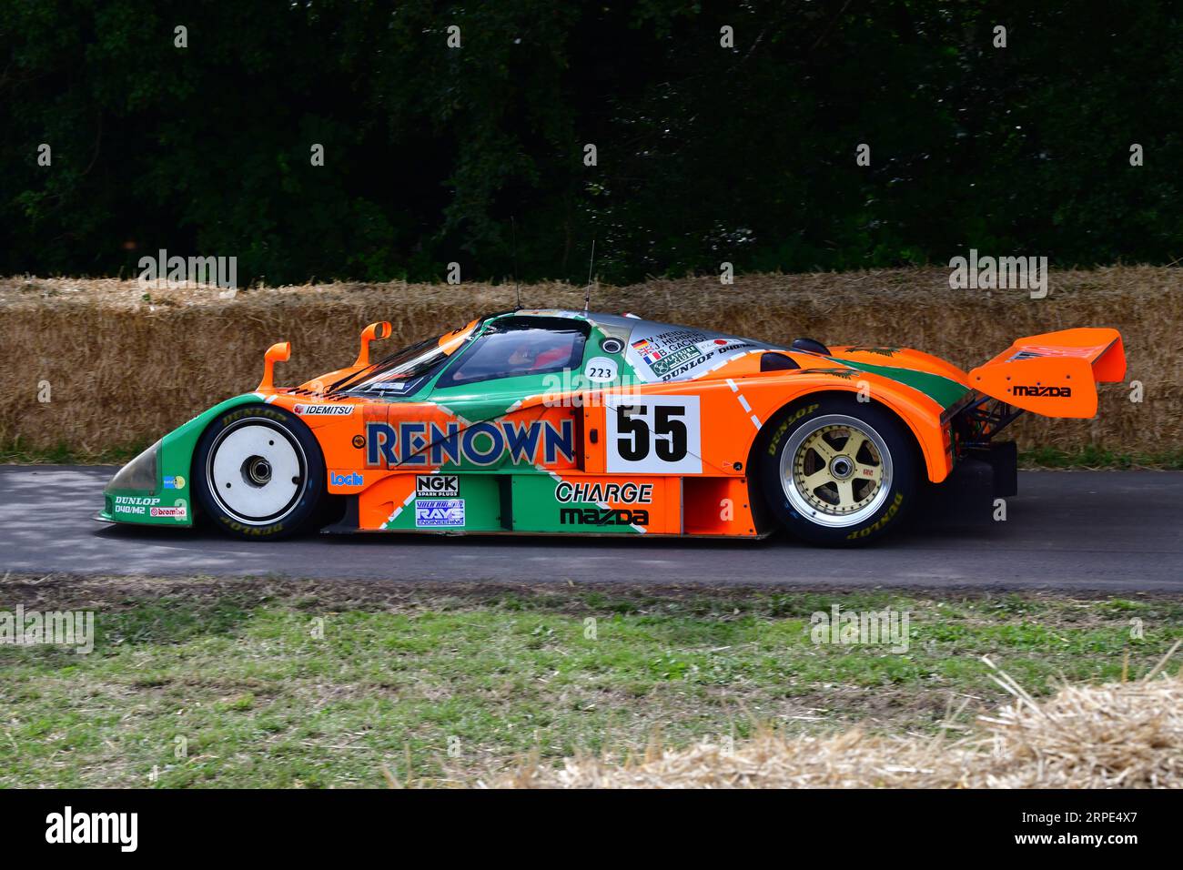 Karun Chandhok, Johnny Herbert, Harry Tincknell, Mazda 787B, Le Mans 24 ...