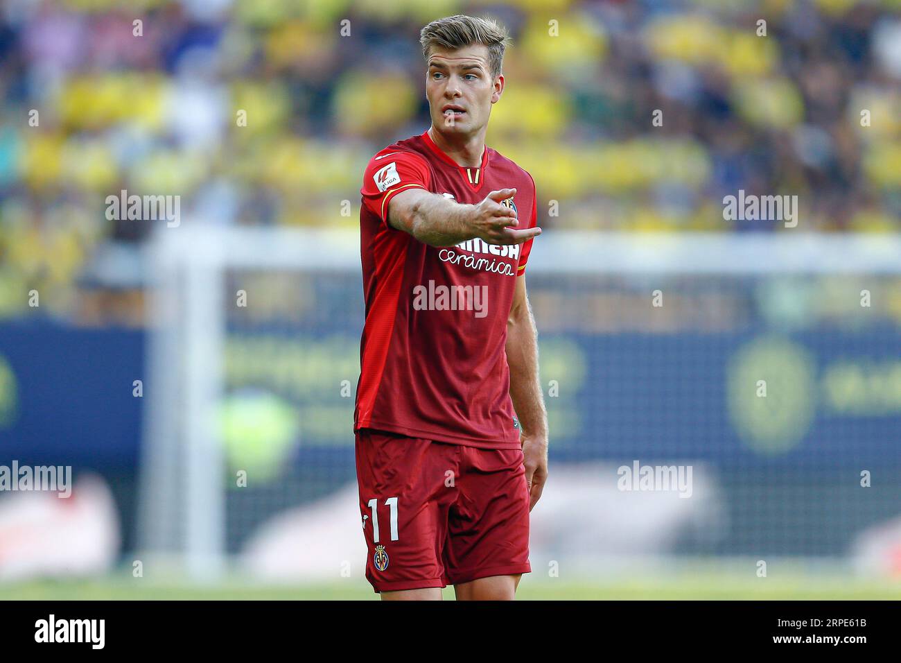 Goal Celebration Alex Baena of Villarreal CF, Alexander Sorloth of  Villarreal CF in action during the La Liga EA Sport Regular Season Round 3  on augus Stock Photo - Alamy