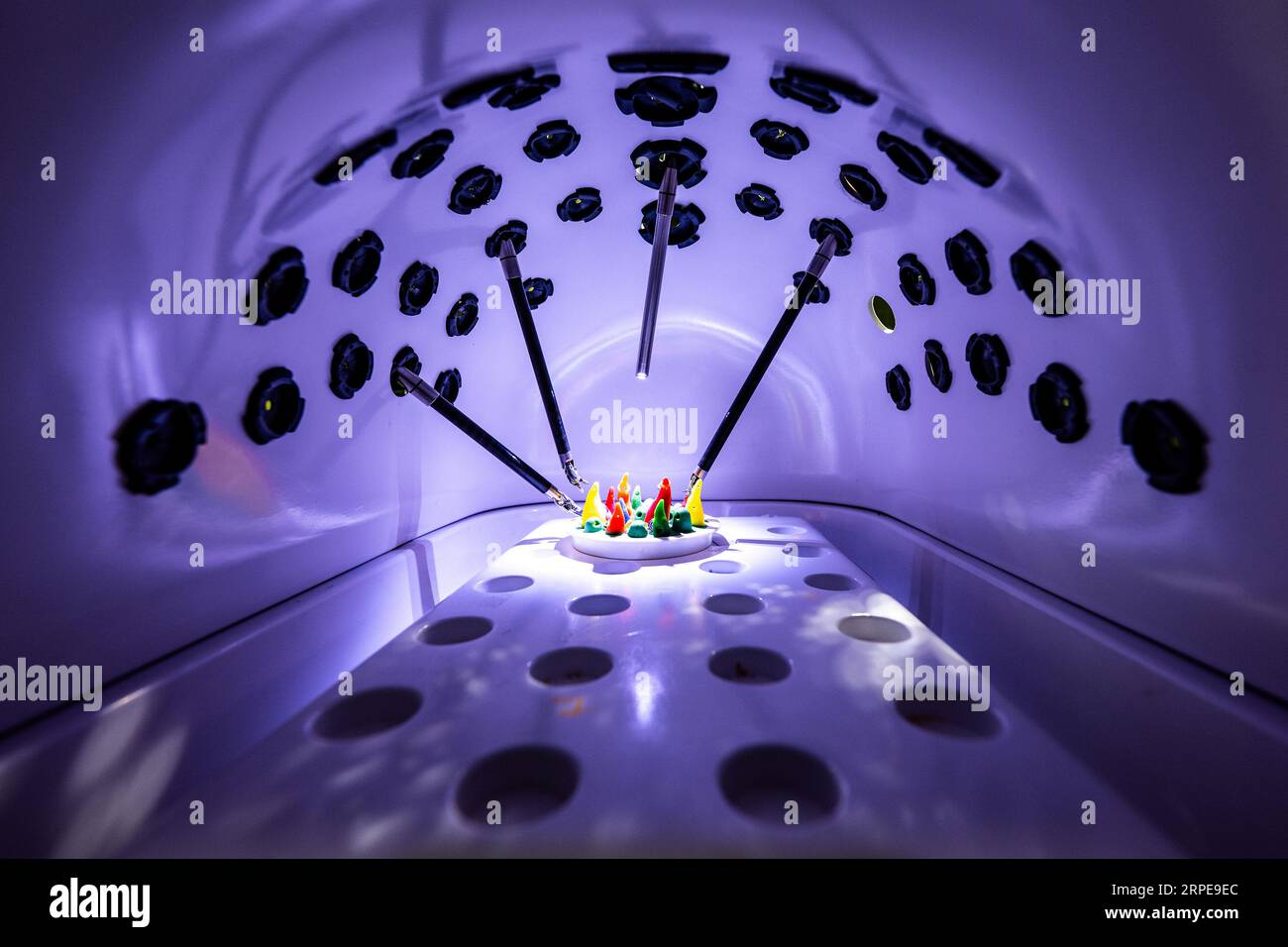 The da Vinci Surgical System, robotic operating system in the operating