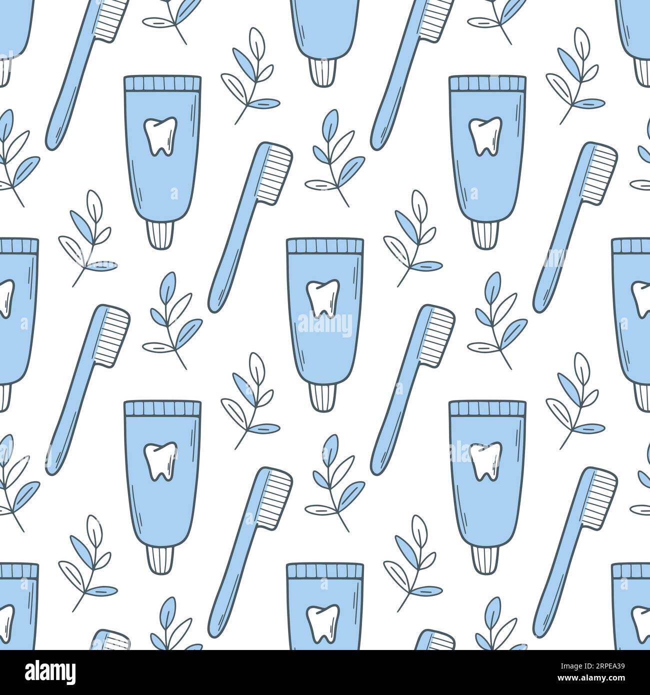 Tooth brushing model Stock Vector Images - Alamy