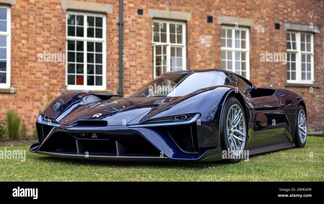 Nio EP9 supercar on display at the Bicester Flywheel held at the Bicester Heritage Centre on the 17th June 2023. Stock Photo