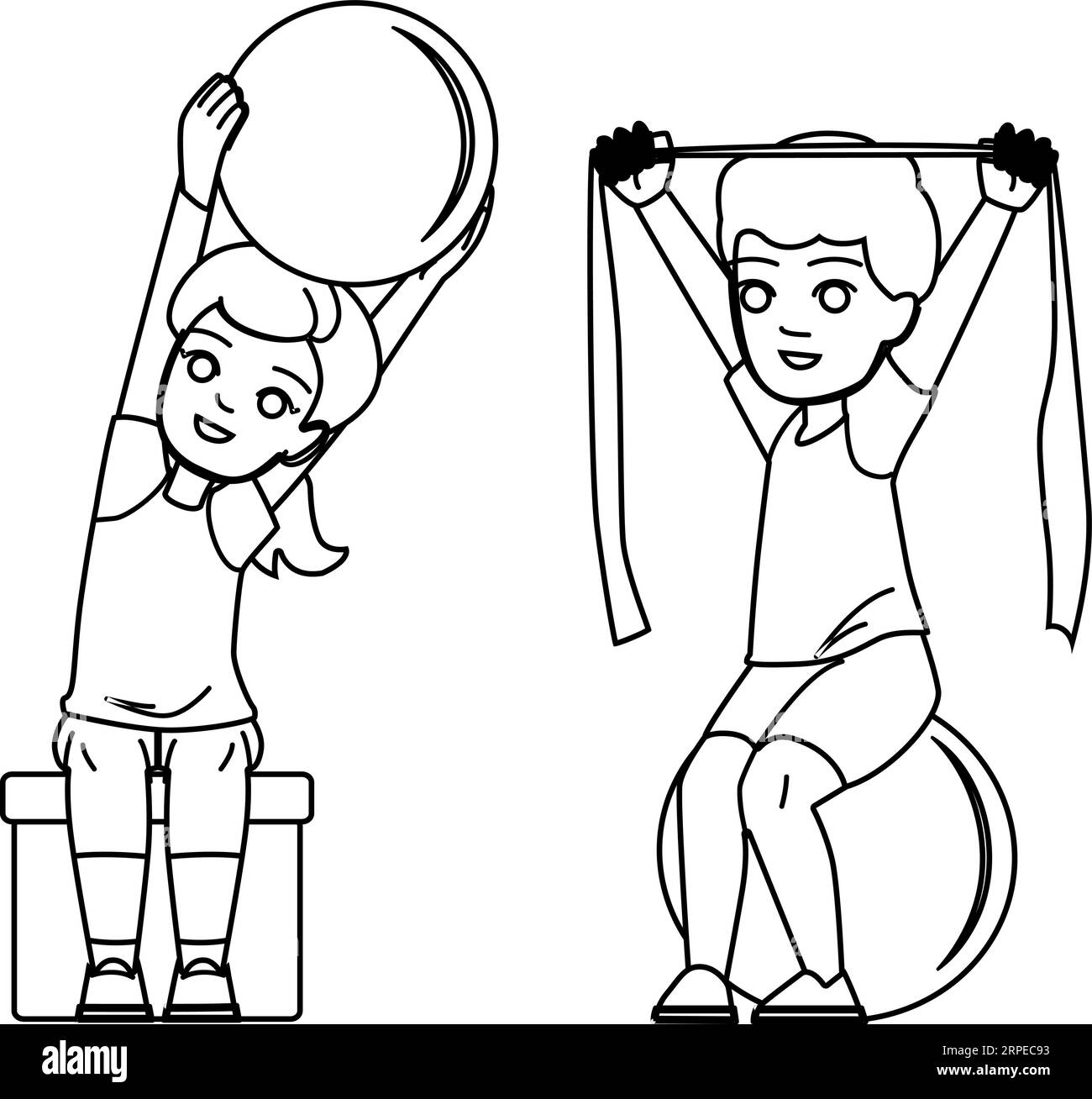 physical therapy kid vector Stock Vector Image & Art Alamy