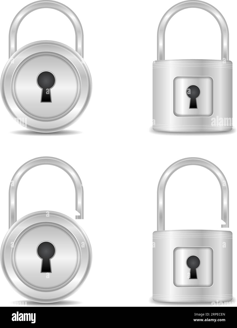 Locks Royalty Free Vector Image Stock Vector Image & Art - Alamy