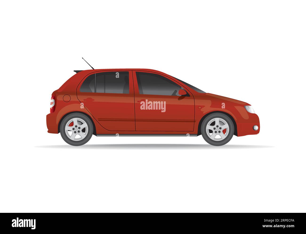 Hatchback car Royalty Free Vector Image Stock Vector Image & Art Alamy