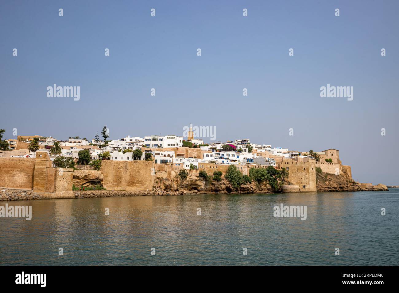 Morocco - Rabat - UNESCO World Heritage - View of the ancient Kasbah ...