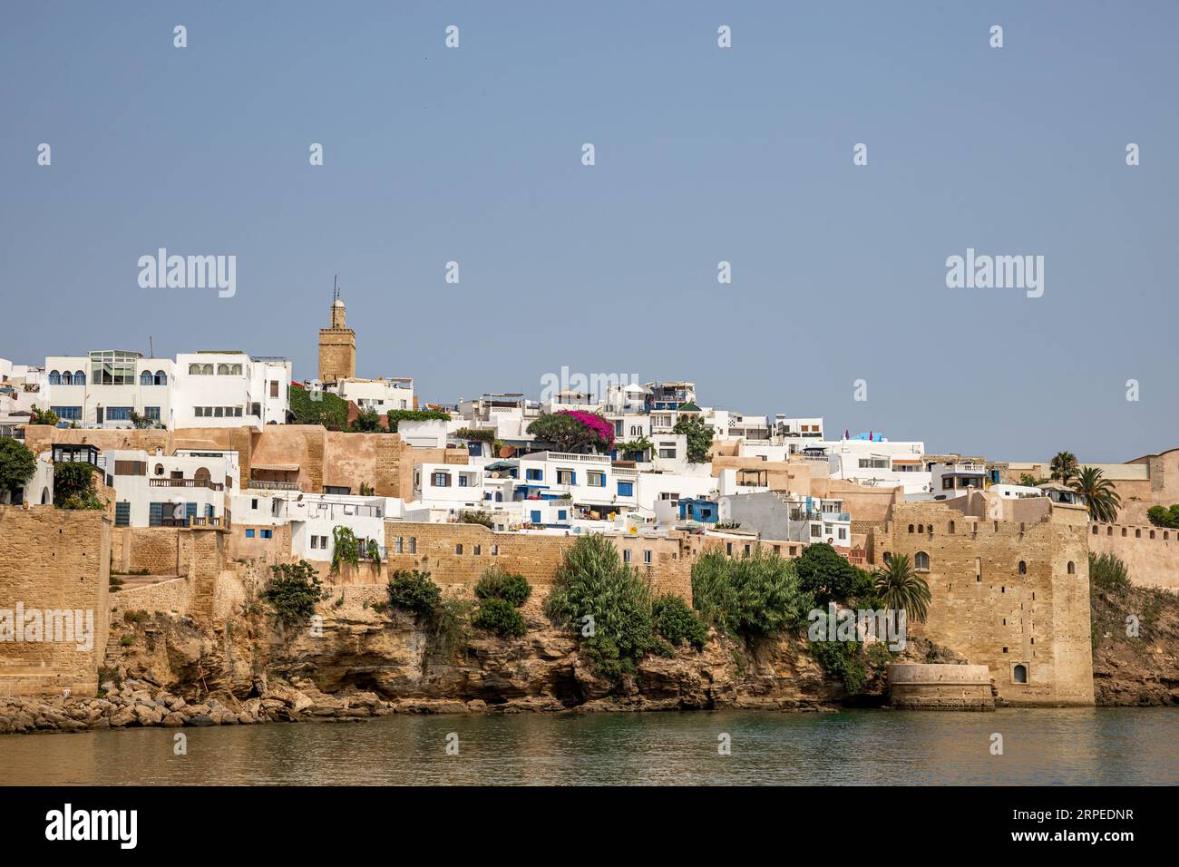 Morocco - Rabat - UNESCO World Heritage - View of the ancient Kasbah ...
