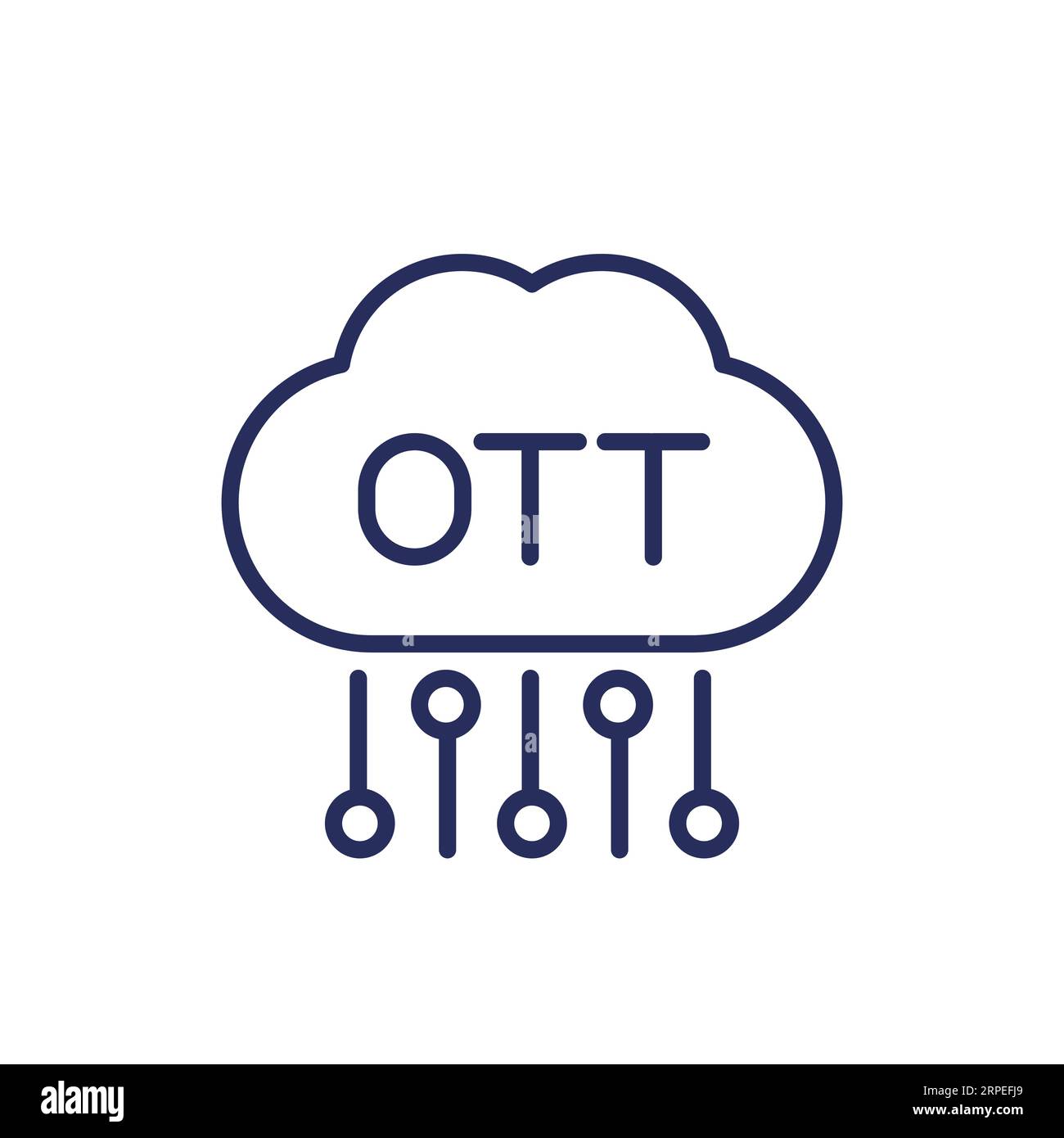 Ott content Stock Vector Images - Alamy