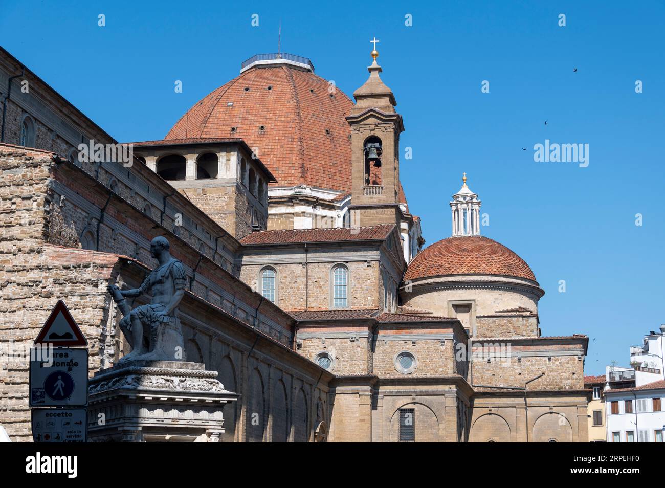 The Renaissance church of the Basilica di San Lorenzo ((Basilica of St ...
